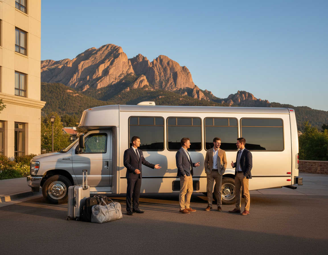 Boulder party bus and bus charter