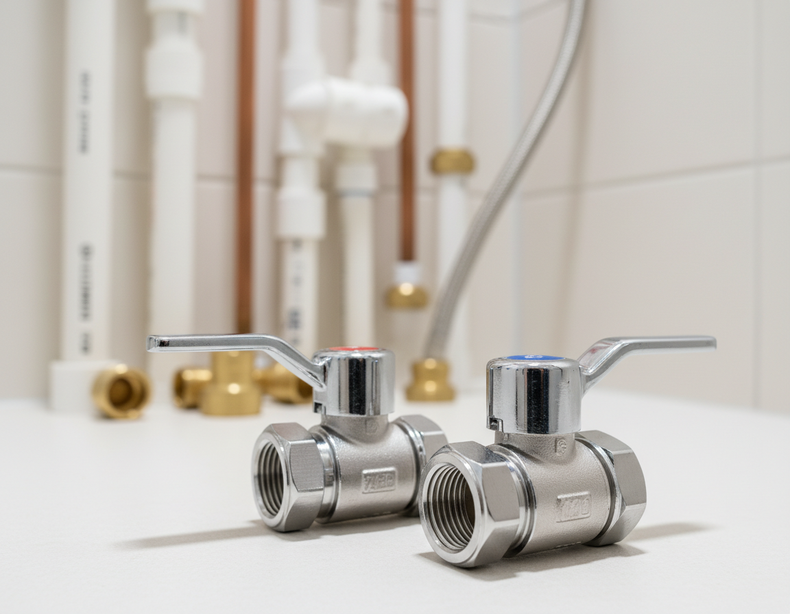 Angle Stop Valve For Sink