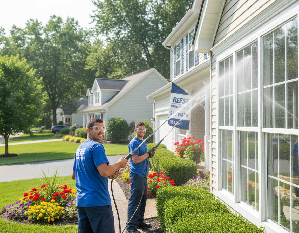 pressure house washing in Lewis Center, OH