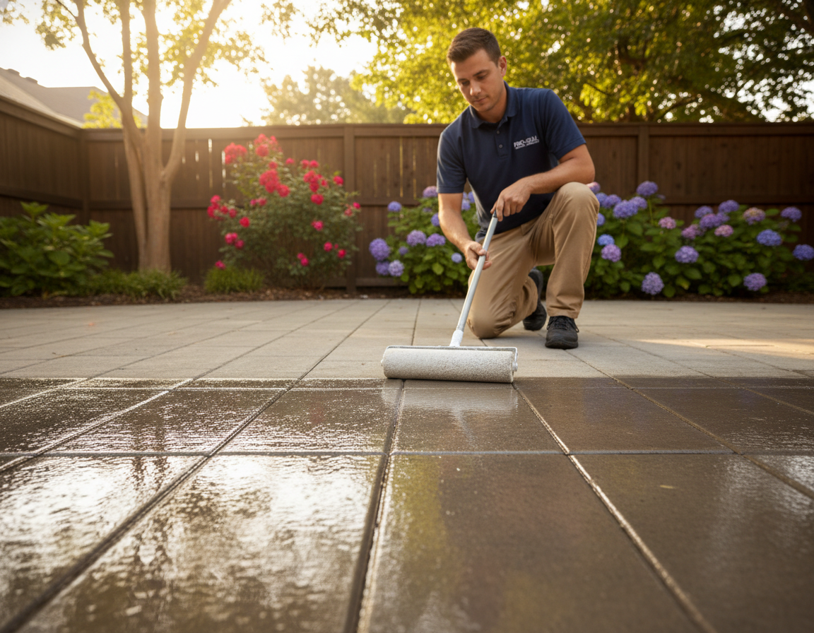 Concrete Paver Sealing In Westerville