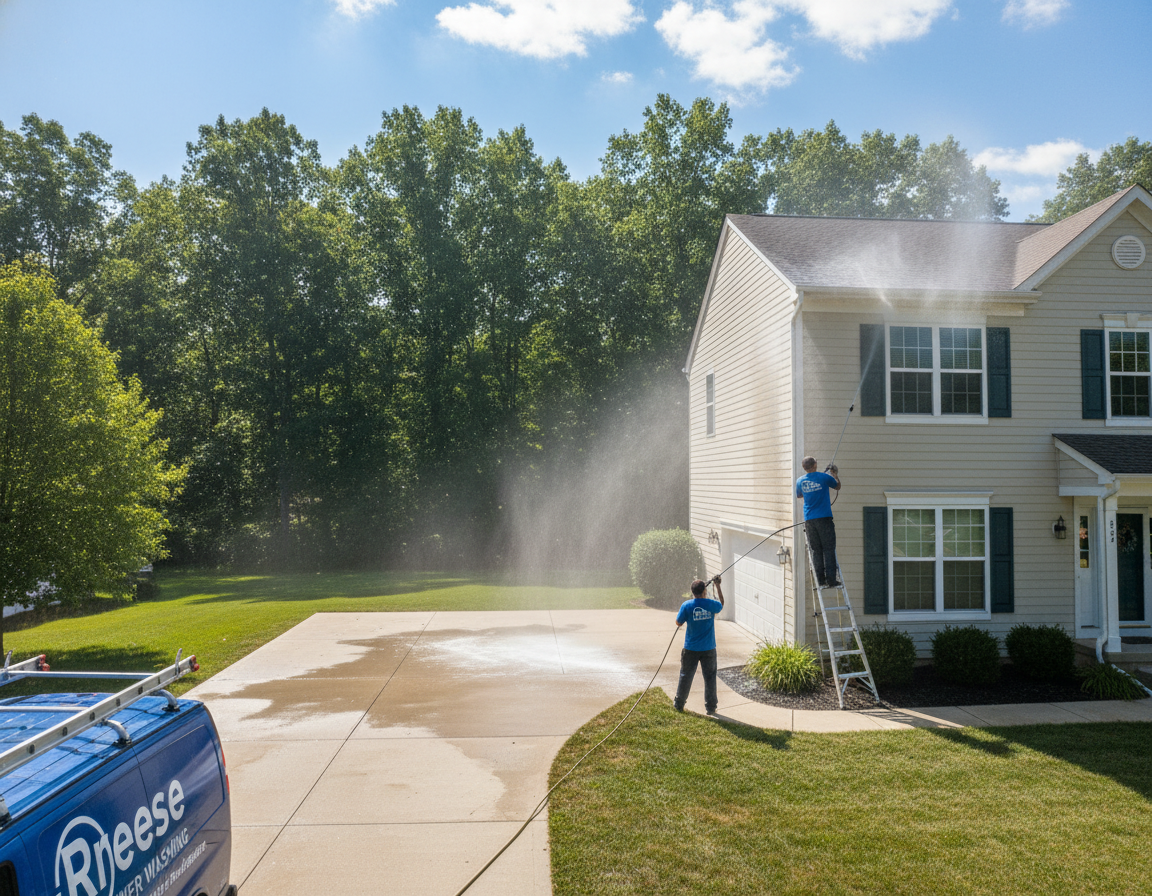 Pressure Washing In Lewis Center